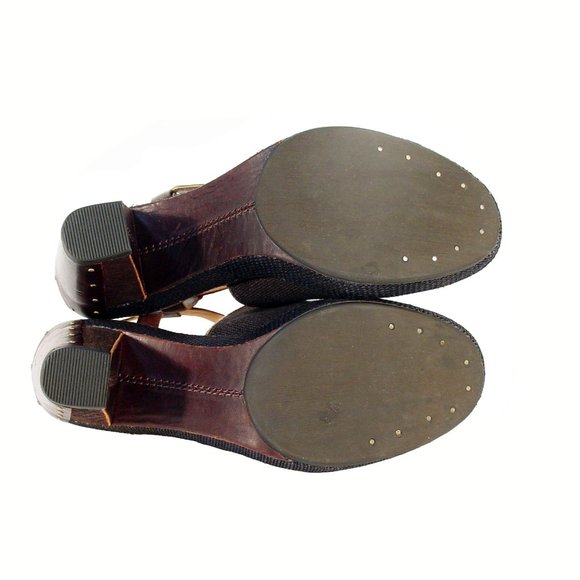 TIMBERLAND BOOT CO. Marge Peep Toe Heeled Platform Sandals EU 41.5/ US 10 - Picture 5 of 9